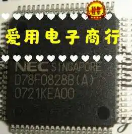10piece NAUJAS D78F0828B(A) TQFP CPU IC chipset Originalas