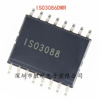 (2VNT) NAUJA ISO3086DWR Izoliuotas RS-485 / RS-422 Transiveris Chip SOIC-16 ISO3086DWR integrinio Grandyno
