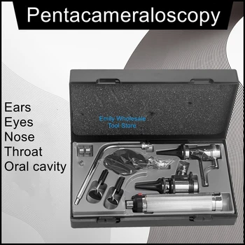 Akių, ausų, nosies, burnos ir gerklės tyrimo nustatyti pentacameral profesinį egzaminą otoscope balandžių fundoscope