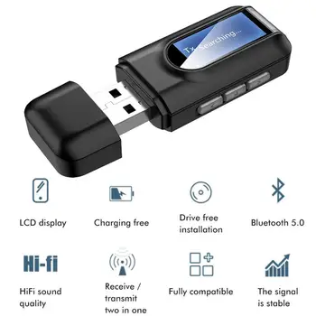 Belaidžio ryšio Adapteris USB Skambina Garso Imtuvas, Muzikos Imtuvų Bloknotą
