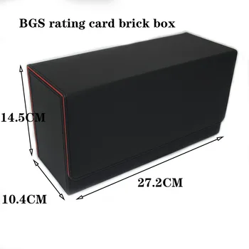 Didelis BGS Kortelės Brick Box Denio Atveju Prekybos Kortelės stalo Žaidimai PKM YGO TCG Magiškas Korteles HolderSquare varžtas kortelės plytų Rišikliai: 36