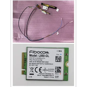 Fibocom L850-GL 01AX792 4g Bevielio ryšio Modulis originalią Anteną už Lenovo Thinkpad T490s T14s (Tipo 20T0 20T1) 02HM509 02HM508