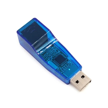 Išorės RJ45 Lan Korta USB Ethernet Adapter Win7 PC Nešiojamas 10/100Mbps Adapteris Ethernet 
