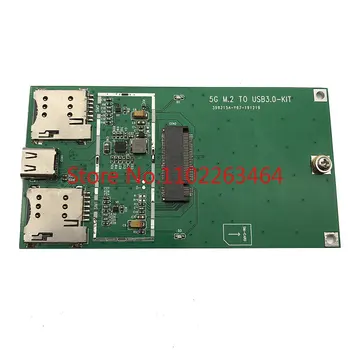 M. 2 NGFF, kad TypeC Adapteris 5G USB 3.0 adapteris valdybos 2 M. sąsaja EM9190 RM500Q-GL EM9191 EM7690