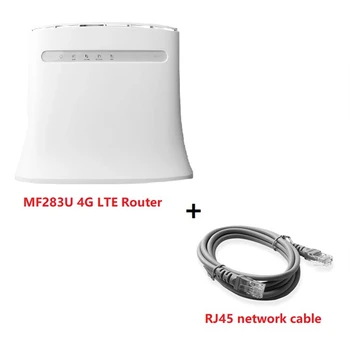MF283U 4G LTE, Wifi Maršrutizatoriaus Su RJ45 Tinklo Kabelis+SIM Lizdas 300Mbps Wi-fi 