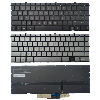 Naujas Nešiojamas US Klaviatūra HP ENVY X360 13-AY 13-AY0055AU TPN-C147 Su Apšvietimu