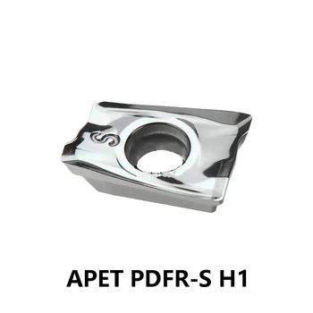 Originalus APET APET160504 APET103504PDFR APET160504PDFR H1 APET160508 PDFR-S Karbido Frezavimo Įdėklai Staklės, Pjovimo, Tekinimo Įrankiai