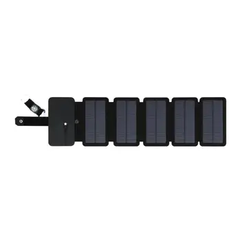 Saulės Įkroviklis Skydelis 10W 5V 2.1 USB Išvesties Įrenginiai Nešiojami Saulės Kolektorių išmaniųjų telefonų Idealiai tinka Kelionės, Kempingas, Žygiai