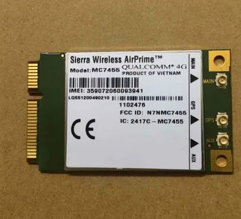 Sierra Wireless MC7455 Naujas Originalus FDD/FDD LTE 4G CAT6 DC-HSPA+ GNSS WWAN Kortelė USB 3.0 MBIM sąsaja 4G maršrutizatorių DELL E7240