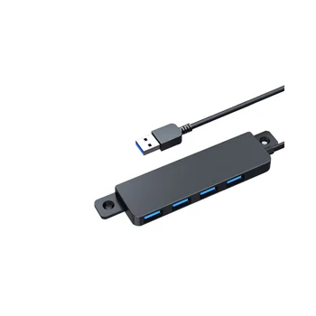 USB Hub 3.0 Multi USB Skirstytuvo 4 USB 3.0 nemokamas Maitinimas Išmaniųjų Telefonų Kompiuterių Pro PC Centru C,120Cm