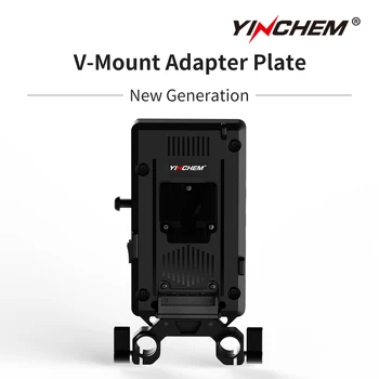 YinChem YC-V VP1-mount Mount Baterija Maitinimo Adapterio Plokštė 5-8V, Tipas-c Išėjimo Anga su Strypo Gnybtas, skirtas V-mount Baterija