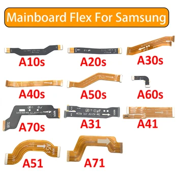 10 Vnt Pagrindinė Plokštė Flex Kabelio Jungtis, USB Valdybos Samsung Galaxy A10S A20S A30S A40S A50S A60S A70S A31 A41 A51 A71