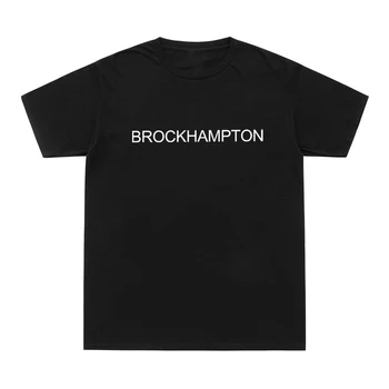 2020 Naują Atvykimo T Marškinėliai Vyrams Medvilnės Brockhampton Laišką, Print T-Shirt Atsitiktinis O-Kaklo Trumpomis Rankovėmis Hip-Hop ' As Summer Tee Marškinėliai Homme