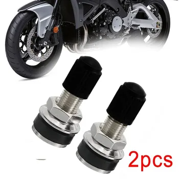 2vnt Motociklo Rato Vožtuvas 32mm-Motociklu Motoroleriu Quad Bike Ant Kalno Padangų Vožtuvas Dustcap Bendrosios paskirties
