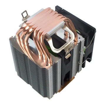 Aukštos kokybės CPU aušintuvo 115X 2011 6 heatpipe dual-bokštas aušinimo 9cm ventiliatorius parama 