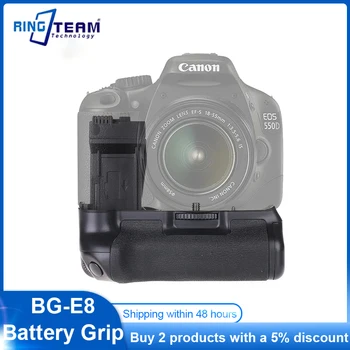 BG-E8 Vertikalus Baterija Lauke Battery Grip skirtus Canon EOS 550D 600D 650D 700D/ Rebel T2i T3i T4i T5i SLR Fotoaparatai