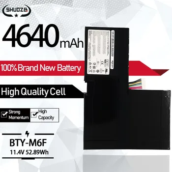 BTY-M6F Nešiojamas Baterija MSI GS60 Serijos MS-16H2 MS-16H4 2PL 2VNT 2PE 2PL 2QC 2QD 2QE 6QC 6QE 6QC-257XCN 11.4 V 52.89 Wh 4640mAh
