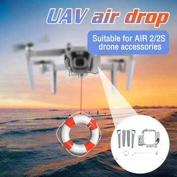 Drone Nuleisti Sistema DJI Mavic 3/2 Pro Zoom AIR 2 Mini 2/Mini 3 Drone Žvejybos Masalas Vestuvinį Žiedą Dovanų Pristatyti Gyvybės Gelbėjimo Th
