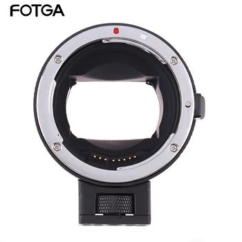 FOTGA Adapterio Žiedas EF-NEX Canon Objektyvas Sony E mount A7M4 A7R3 A7R2 A7M3 A7R4 Automatinis Fokusavimas Auto Diafragmos Fotoaparato korpuso nuotrauka