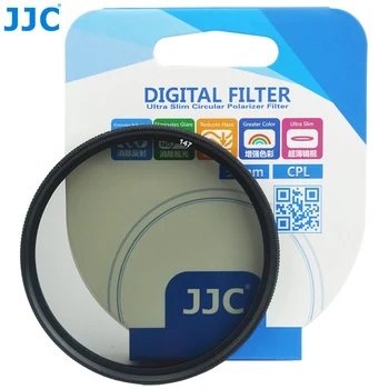 JJC Multi-Coated CPL Filtras Optinis Stiklas CPL Fotoaparato Objektyvo Filtras Apskrito poliarizuotos šviesos reguliatorius 37mm 49mm 52mm 55mm 58mm 62mm 67mm 72mm 77mm
