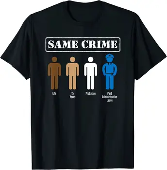 Patį Nusikaltimą Skirtingų Laiko Juokingas Satyrinio Marškinėlius Dovanų Tendencijos Vyrams