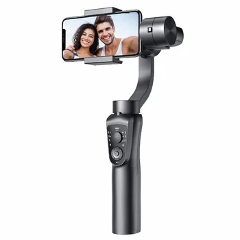 S5B stabilizatorius panoraminis fotografavimo, mobiliojo telefono nešiojamą gimbal kameros stabilizatorius su trikoju filmų montažinę, vaizdo vlog