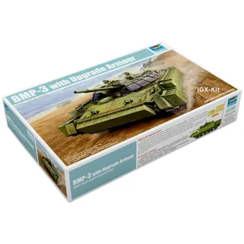 Trimitininkas 00365 1/35 rusijos BMP3 BMP-3 Pėstininkų Kovos su Transporto priemonės IFV Vaikams Dovanų Žaislų Plastiko Surinkimas Pastato Modelio Rinkinys
