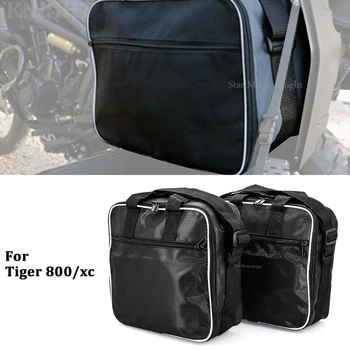 Už TIGER 800 / 800XC juoda linijinės TIGER 800 / 800XC motociklo kelionės bagažo vidinis maišelis vidinis maišelis